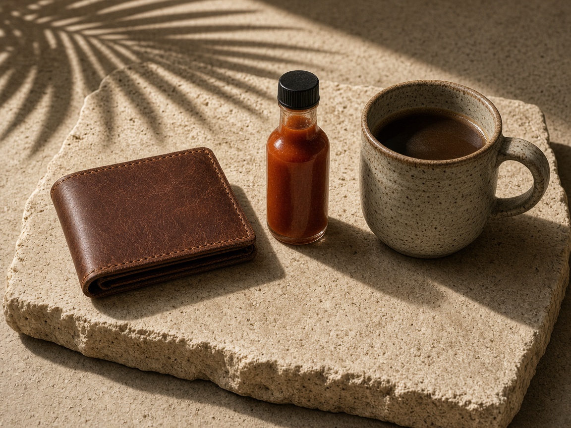 Styled product photo for social media